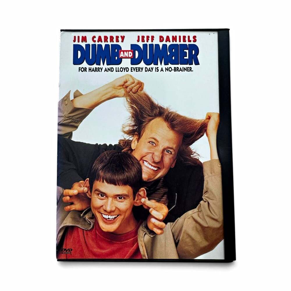 Dumb and Dumber DVD Comedy PG-13 Jim Carrey Jeff Daniels Interactive Menus